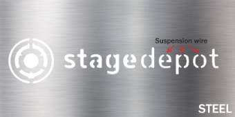 Steel Gobo An example of the stage depot logo as a steel gobo to show how it would look